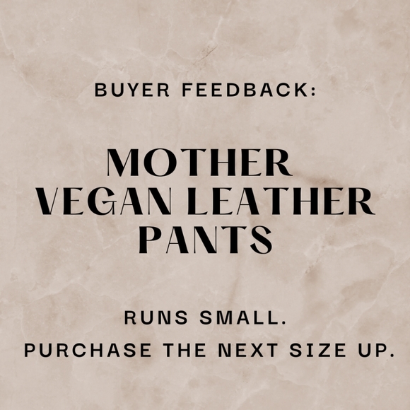 MOTHER Fit Guide - Picture 12 of 15